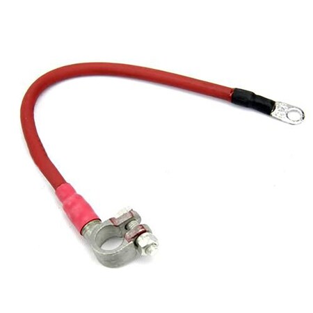 25 4 Gauge Insulated Red Battery Cable 2-3+ Terminal